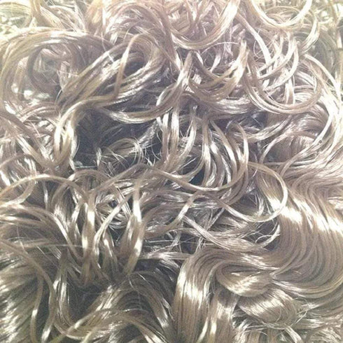 AussieSuperStore Art & Craft Essentials Autumn Brown Curly Hair 25g (in 6 colours) Curly Hair 25g (in 6 colours) | Doll Making Accessories HAIRABN